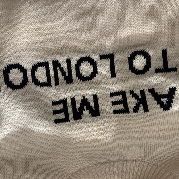 Anthropologie “take me to London “ sweater - Picture 7 of 8
